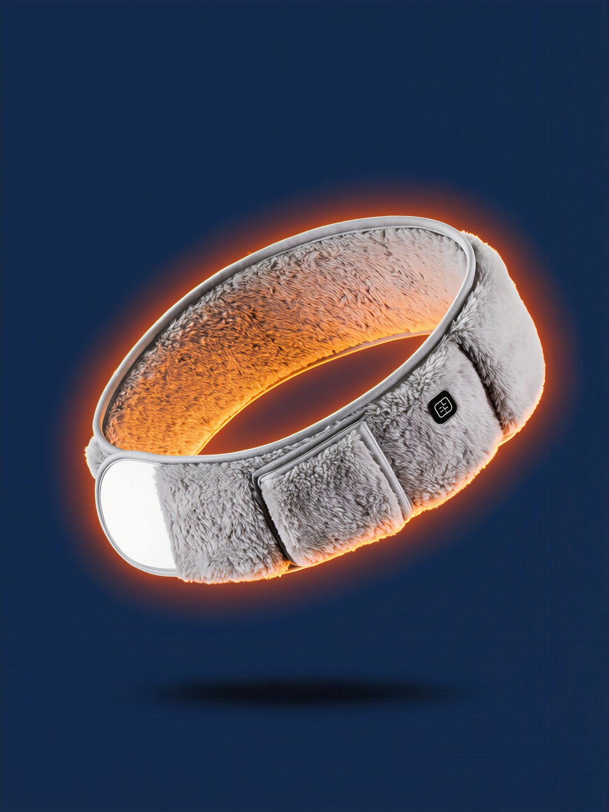 The plush heated belt