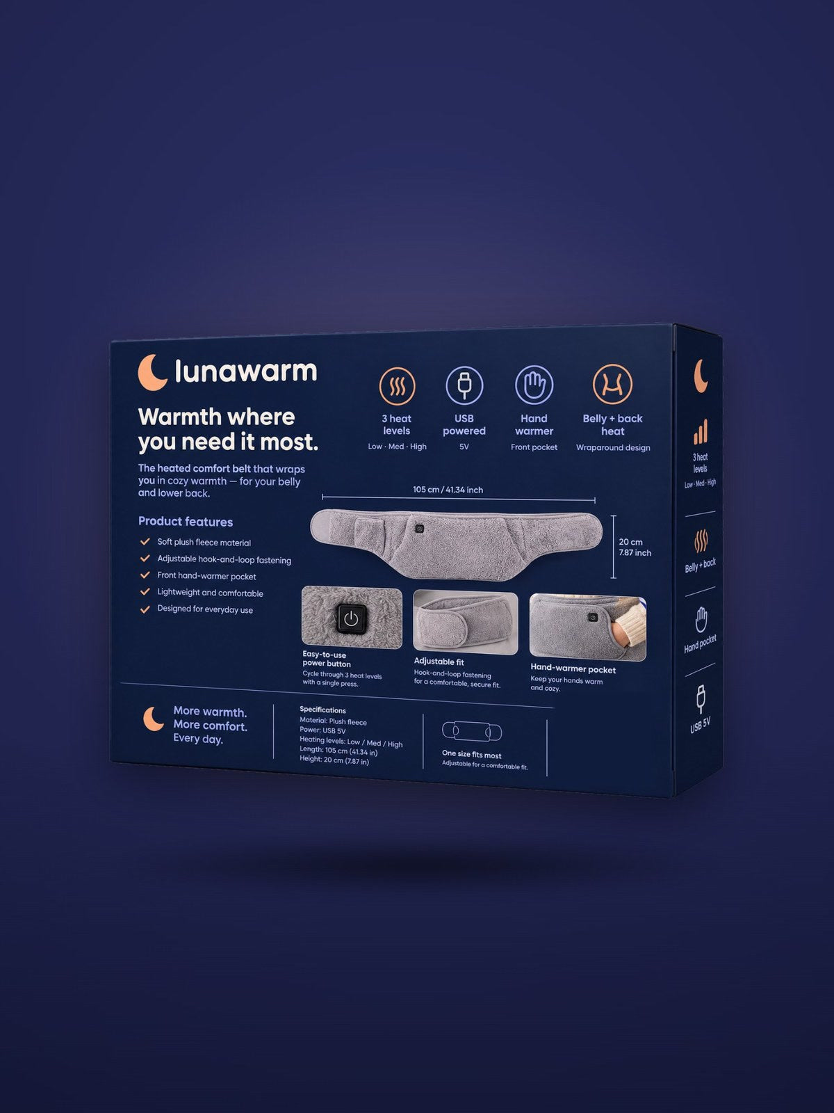 Back of the box with features and specifications
